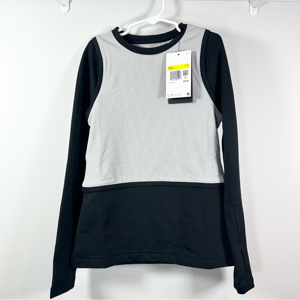 Nike Pro Dri-FIT Big Kids' (Girls) Long-Sleeve Training Top - Picture 10 of 14